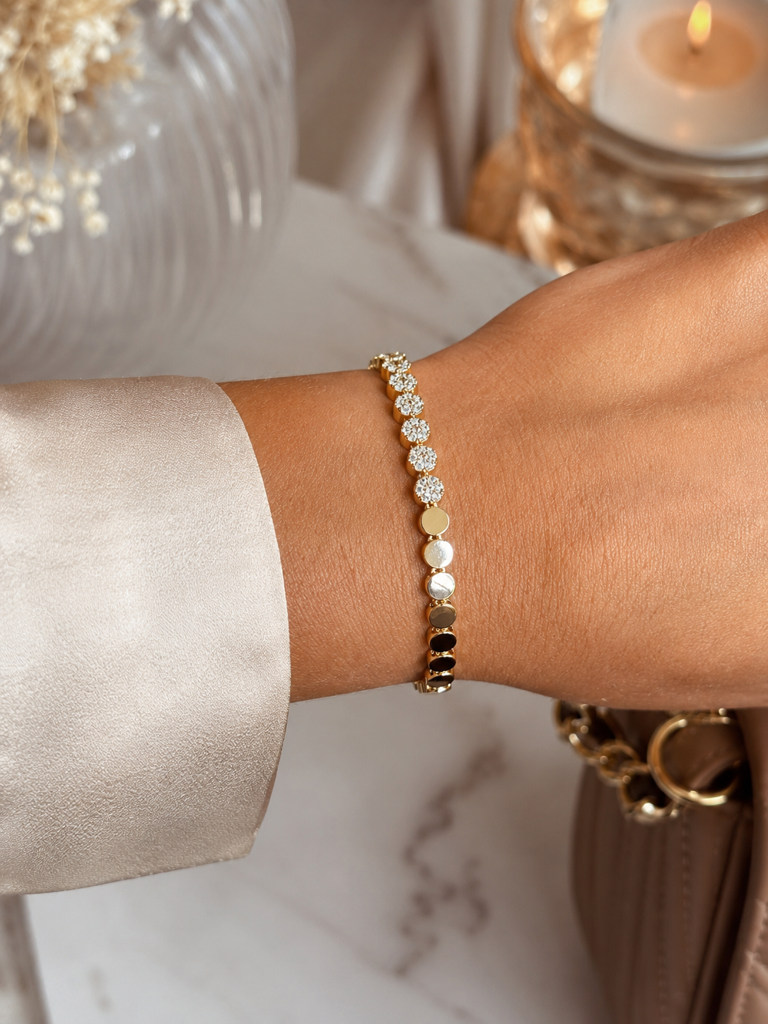 Roselle bracelet